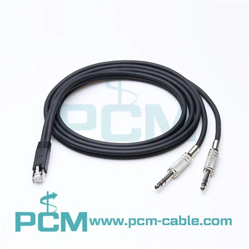 Axia অ্যাডাপ্টার ডুয়াল 1/4 TRS থেকে RJ45 পুরুষ