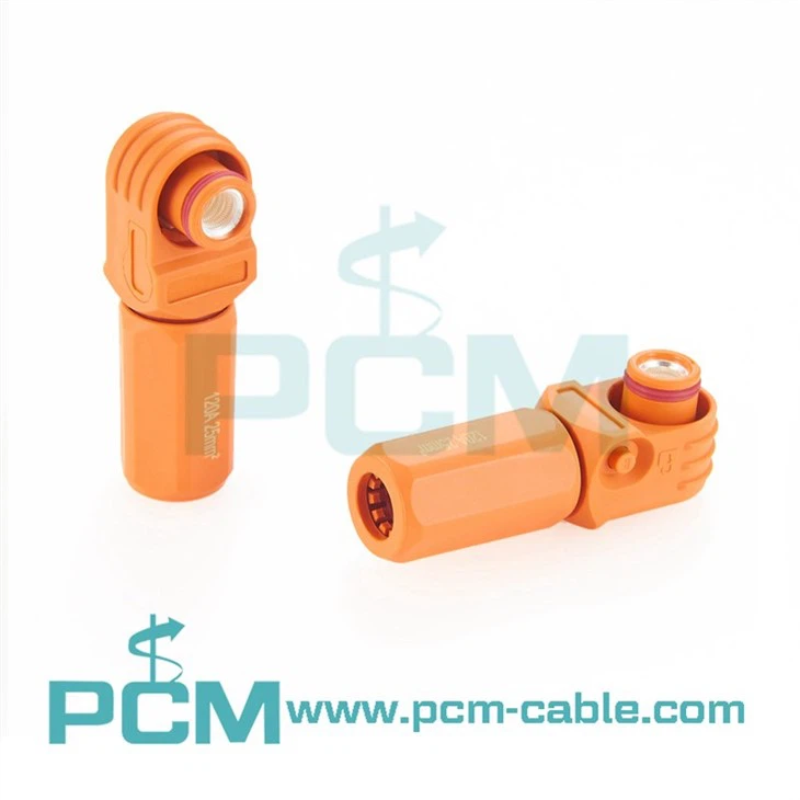 120A Power Connector Orange Battery Storage High Voltage Plug