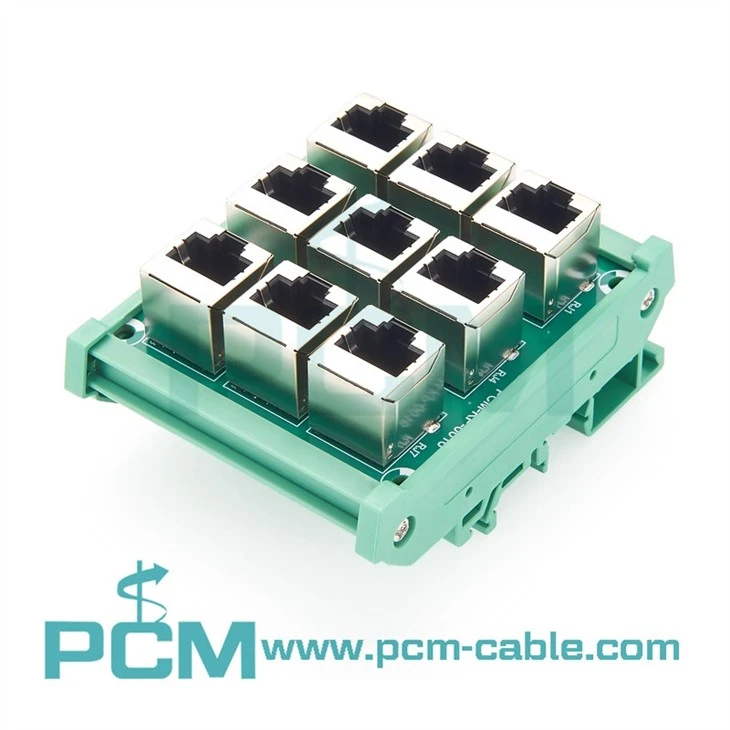 Factory RJ45 Interface Module for Industrial Networks