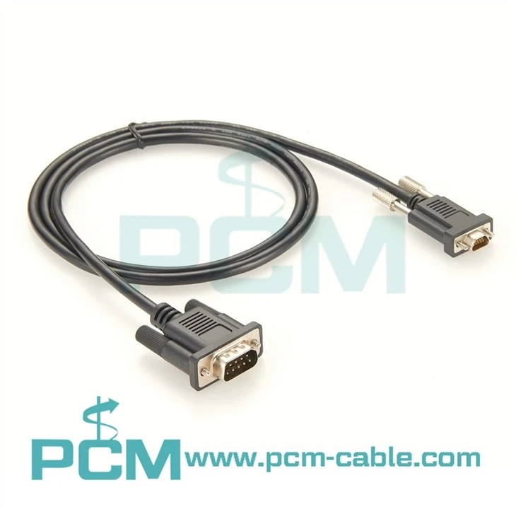 micro db9 to db9 cable Null Modem Micro DB9 to DB9 Male Serial Cable